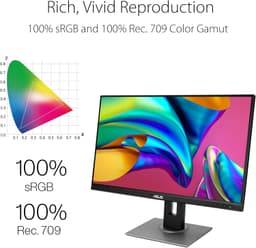 ASUS ProArt Display PA278QV Professional Monitor - 27-inch, IPS, WQHD (2560 x 1440),