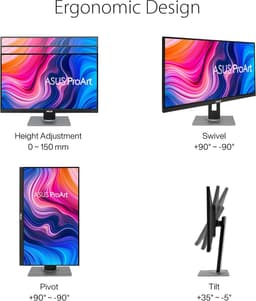 ASUS ProArt Display PA278QV Professional Monitor - 27-inch, IPS, WQHD (2560 x 1440),