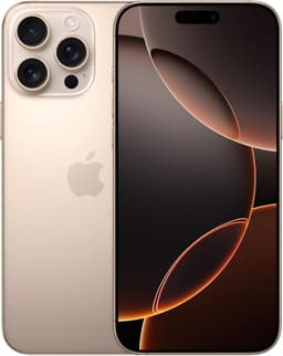 Apple iPhone 16 Pro Max (256 GB) - Desert Titanium with Face ID | Tax Paid | 2 Years Official Warranty
